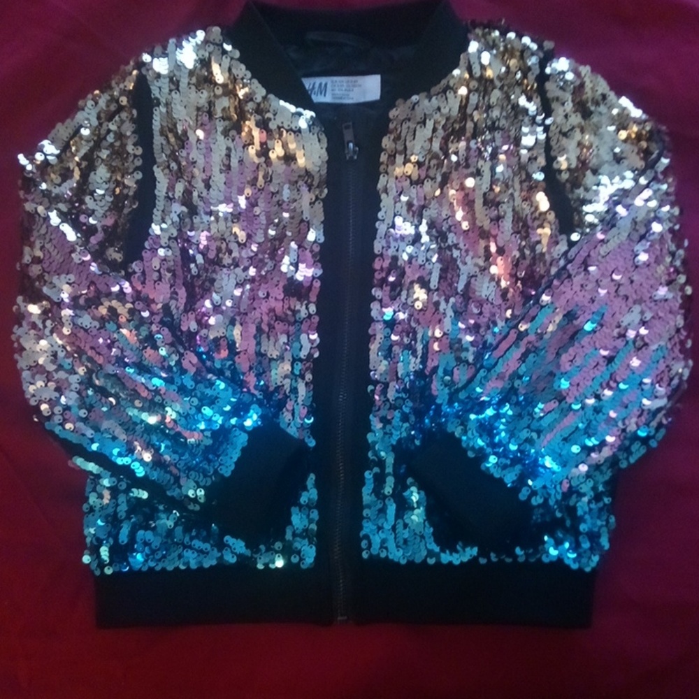 Sequin jacket